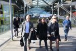 Antwerpen, 10 Oktober 2019
Imanuelle Grives met een vriendin en haar advocaat  John Maes
