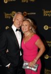 Amsterdam 9 oktober 2019
Uitreiking televizierring 2019 in AFAS Live. Jaap Jongbloed met zijn vriendin