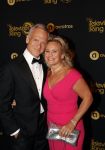 Amsterdam 9 oktober 2019
Uitreiking televizierring 2019 in AFAS Live. Jaap Jongbloed met zijn vriendin