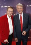 Amsterdam 13 oktober 2019
Premiere Lazarus in het deLamar theater. Jan Swinkels met partner