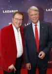 Amsterdam 13 oktober 2019
Premiere Lazarus in het deLamar theater. Jan Swinkels met partner