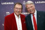 Amsterdam 13 oktober 2019
Premiere Lazarus in het deLamar theater. Jan Swinkels met partner