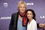 Amsterdam 13 oktober 2019
Premiere Lazarus in het deLamar theater. Jeroen Pauw kwam met zijn vriendin en kwam op de loper ex vriendin Manuela Kemp tegen