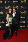 Amsterdam 9 oktober 2019
Uitreiking televizierring 2019 in AFAS Live. Jody Bernal met Stijn Fransen