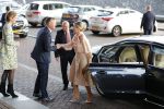 Amsterdam 4 november 2019
Koningin Maxima en prinses Beatrix arriveren bij uitreiking prins Bernhard cultuurprijs in theater aan het IJ.