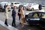 Amsterdam 4 november 2019
Koningin Maxima en prinses Beatrix arriveren bij uitreiking prins Bernhard cultuurprijs in theater aan het IJ.
