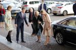 Amsterdam 4 november 2019
Koningin Maxima en prinses Beatrix arriveren bij uitreiking prins Bernhard cultuurprijs in theater aan het IJ.