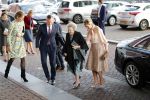 Amsterdam 4 november 2019
Koningin Maxima en prinses Beatrix arriveren bij uitreiking prins Bernhard cultuurprijs in theater aan het IJ.