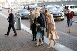Amsterdam 4 november 2019
Koningin Maxima en prinses Beatrix arriveren bij uitreiking prins Bernhard cultuurprijs in theater aan het IJ.