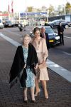 Amsterdam 4 november 2019
Koningin Maxima en prinses Beatrix arriveren bij uitreiking prins Bernhard cultuurprijs in theater aan het IJ.