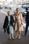 Amsterdam 4 november 2019
Koningin Maxima en prinses Beatrix arriveren bij uitreiking prins Bernhard cultuurprijs in theater aan het IJ.