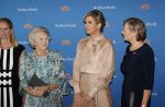 Amsterdam 4 november 2019
Koningin Maxima en prinses Beatrix arriveren bij uitreiking prins Bernhard cultuurprijs in theater aan het IJ.