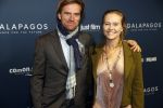 Amsterdam 28 oktober 2019
Premiere Galapagos in Tuschinski. Liesbeth Kamerling met haar broer Kristiaan