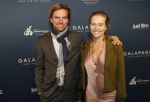 Amsterdam 28 oktober 2019
Premiere Galapagos in Tuschinski. Liesbeth Kamerling met haar broer Kristiaan