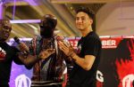 Almere 26 september 2019
Presentatie influencer boxing avond in sportcentrum Almere. Luca Gilliot