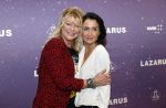 Amsterdam 13 oktober 2019
Premiere Lazarus in het deLamar theater. Manuela Kemp met partner