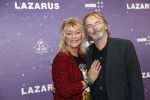 Amsterdam 13 oktober 2019
Premiere Lazarus in het deLamar theater. Manuela Kemp met partner