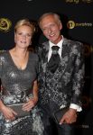 Amsterdam 9 oktober 2019
Uitreiking televizierring 2019 in AFAS Live., Winnaar Martien Meiland  met zijn familie