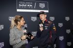 Amsterdam 16 oktober 2019
Presentatie nieruwe Tag Heuer Max Verstappen horloge bij Majestic. Max arriveert in een speciale Aston Martin op de dam in Amsterdam. Shelly sterk presenteert de presentatie.