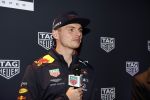 Amsterdam 16 oktober 2019
Presentatie nieruwe Tag Heuer Max Verstappen horloge bij Majestic. Max arriveert in een speciale Aston Martin op de dam in Amsterdam. Shelly sterk presenteert de presentatie.