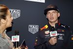 Amsterdam 16 oktober 2019
Presentatie nieruwe Tag Heuer Max Verstappen horloge bij Majestic. Max arriveert in een speciale Aston Martin op de dam in Amsterdam. Shelly sterk presenteert de presentatie.