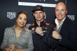 Amsterdam 16 oktober 2019
Presentatie nieruwe Tag Heuer Max Verstappen horloge bij Majestic. Max arriveert in een speciale Aston Martin op de dam in Amsterdam. Shelly sterk presenteert de presentatie.