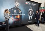 Amsterdam 16 oktober 2019
Presentatie nieruwe Tag Heuer Max Verstappen horloge bij Majestic. Max arriveert in een speciale Aston Martin op de dam in Amsterdam. Shelly sterk presenteert de presentatie.