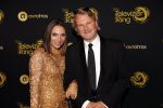 Amsterdam 9 oktober 2019
Uitreiking televizierring 2019 in AFAS Live. MayBritt Mobach met man Ewart v d Horst