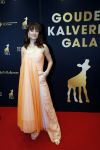 Utrecht 4 oktober 2019
Uitreiking gouden kalveren in schouwburg Utrecht. Melody Klaver kwam met haar moeder en vriend