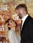 Amsterdam 14 oktober 2019
Premiere Wat is dan liefde in Tuschinski. Monica Geuze met partner Lars Veldwijk