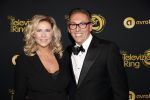 Amsterdam 9 oktober 2019
Uitreiking televizierring 2019 in AFAS Live. Nance Coolen met haar man