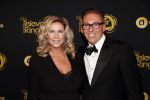 Amsterdam 9 oktober 2019
Uitreiking televizierring 2019 in AFAS Live. Nance Coolen met haar man