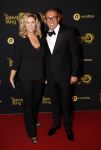 Amsterdam 9 oktober 2019
Uitreiking televizierring 2019 in AFAS Live. Nance Coolen met haar man