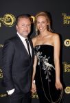 Amsterdam 9 oktober 2019
Uitreiking televizierring 2019 in AFAS Live. Nicolette Kluijver met Dennis Weening