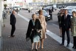 Amsterdam 4 november 2019
Koningin Maxima en prinses Beatrix arriveren bij uitreiking prins Bernhard cultuurprijs in theater aan het IJ.