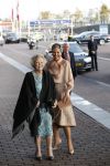 Amsterdam 4 november 2019
Koningin Maxima en prinses Beatrix arriveren bij uitreiking prins Bernhard cultuurprijs in theater aan het IJ.