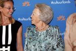 Amsterdam 4 november 2019
Koningin Maxima en prinses Beatrix arriveren bij uitreiking prins Bernhard cultuurprijs in theater aan het IJ.