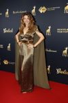 Utrecht 4 oktober 2019
Uitreiking gouden kalveren in schouwburg Utrecht. Rifka Lodeizen kwam met haar man en dochter