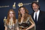 Utrecht 4 oktober 2019
Uitreiking gouden kalveren in schouwburg Utrecht. Rifka Lodeizen kwam met haar man en dochter