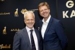Utrecht 4 oktober 2019
Uitreiking gouden kalveren in schouwburg Utrecht. Robert Alberdingk Thijm en Norbert ter Hal