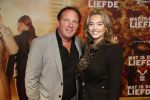 Amsterdam 14 oktober 2019
Premiere Wat is dan liefde in Tuschinski. Robert Leroy met zijn vriendin Jamy de Boer