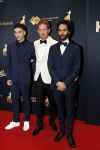 Utrecht 4 oktober 2019
Uitreiking gouden kalveren in schouwburg Utrecht. Oussama Ahammoud, Robert de Hoog en Achmed Akkabi