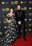 Amsterdam 9 oktober 2019
Uitreiking televizierring 2019 in AFAS Live. Roos Moggre en partner Donatello Piras
