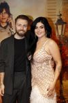 Amsterdam 14 oktober 2019
Premiere Wat is dan liefde in Tuschinski. Roxeanne Hazes kwam met partner Erik Zwennes