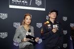 Amsterdam 16 oktober 2019
Presentatie nieruwe Tag Heuer Max Verstappen horloge bij Majestic. Max arriveert in een speciale Aston Martin op de dam in Amsterdam. Shelly sterk presenteert de presentatie.