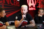 Almere 26 september 2019
Presentatie influencer boxing avond in sportcentrum Almere. Sidney Bout