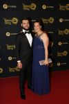 Amsterdam 9 oktober 2019
Uitreiking televizierring 2019 in AFAS Live. Sjinkie Knegt en partner Fenna
