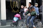 Amsterdam 1 oktober 2019
Suze Mens met haar dochter.