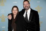 Amsterdam 7 oktober 2019
Premiere de belofte van Pisa in Tuschinski. Theo Maassen met zij partner