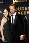 Utrecht 4 oktober 2019
Uitreiking gouden kalveren in schouwburg Utrecht. Thijs Romer met partner  Igone de Jongh